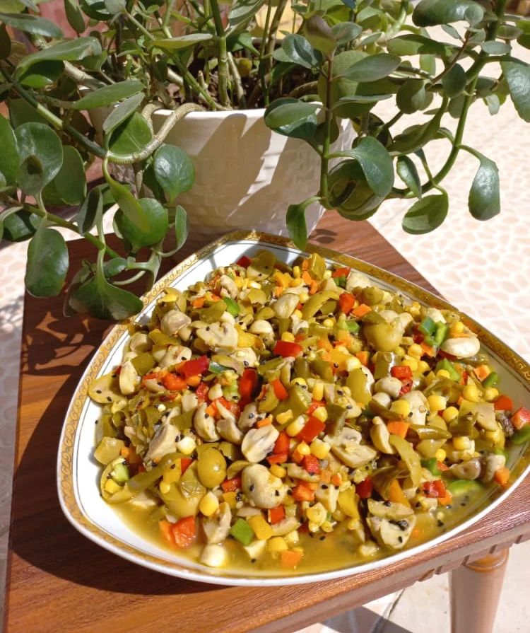 طرز تهیه ترشی اسپانیایی اصل با سس مخصوص و روغن زیتون 16 طرز تهیه ترشی اسپانیایی