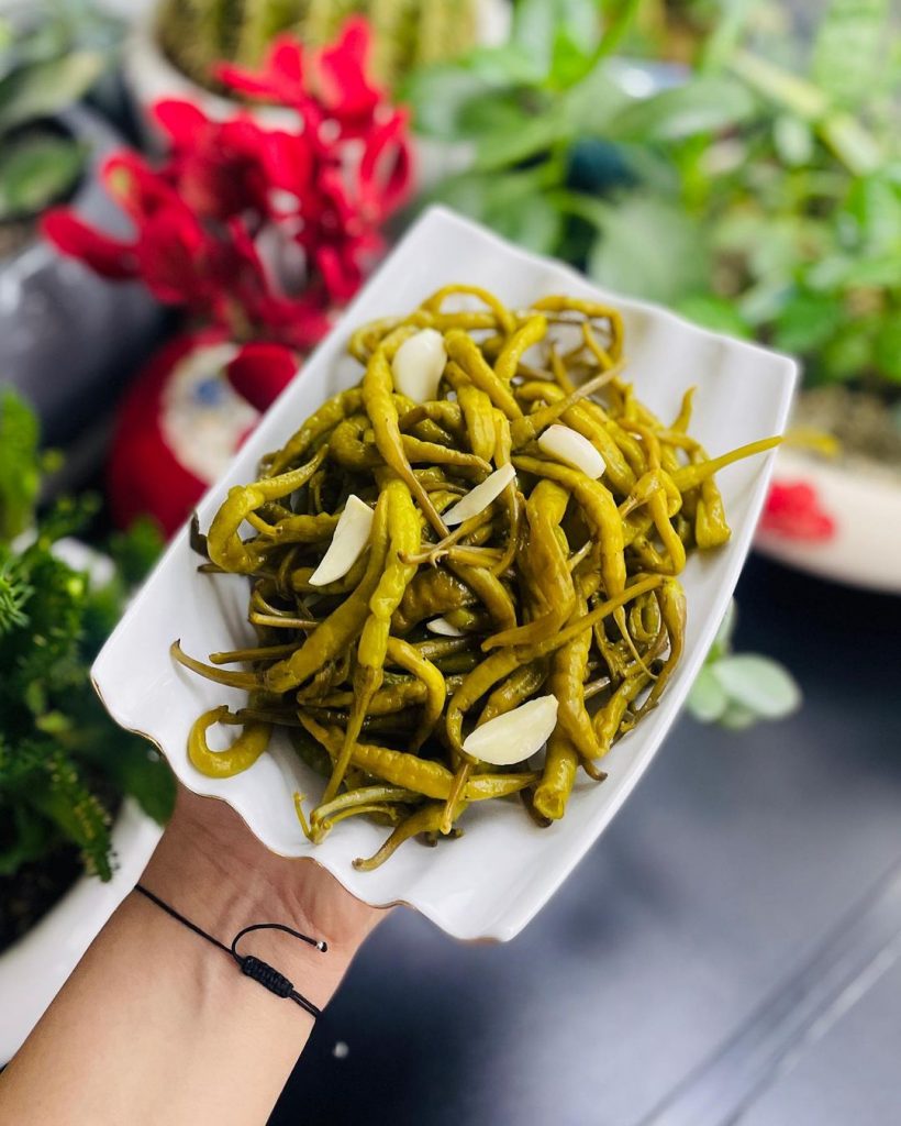 طرز تهیه ترشی فلفل شمالی فوق العاده محبوب و خوشمزه با سرکه و سیر 16 طرز تهیه ترشی فلفل شمالی