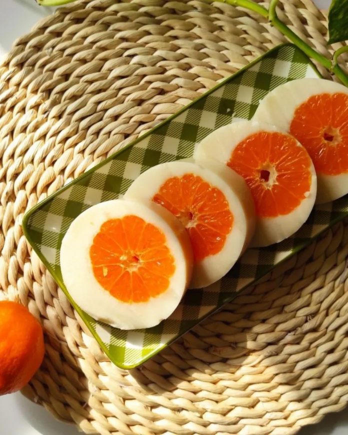 طرز تهیه دسر نارنگی