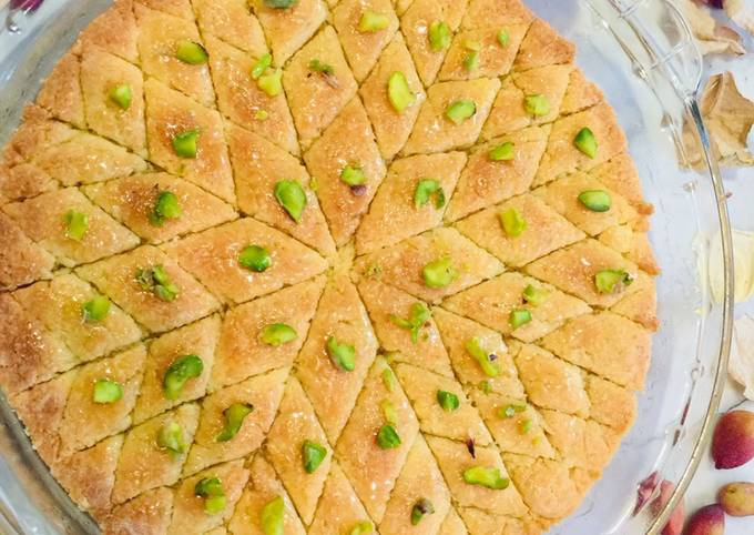 نحوه تهیه باقلوا هندی نارگیلی زیاد راحت و ساده قدم به قدم 2 طرز تهیه باقلوا هندی