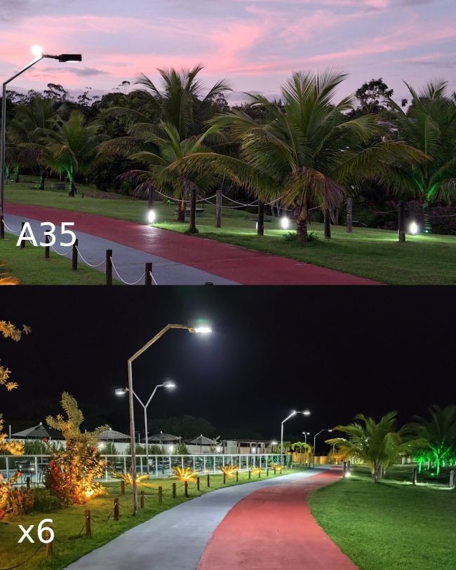 دوربین شیائومی پوکو x6 بهتر است یا سامسونگ A35