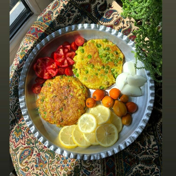 آموزش تهیه کوکو نخود فرنگی با سیب‌زمینی؛ غذای سریع و مغذی برای شام