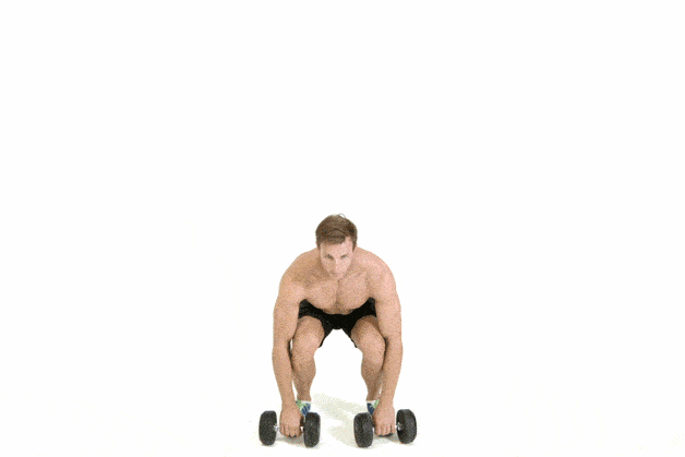 حرکات بدنسازی با دمبل؛ ۲۷ تمرین و انواع حرکات با دمبل_مجله رشد 86 ورزش با دمبل - حرکت دمبل کلین