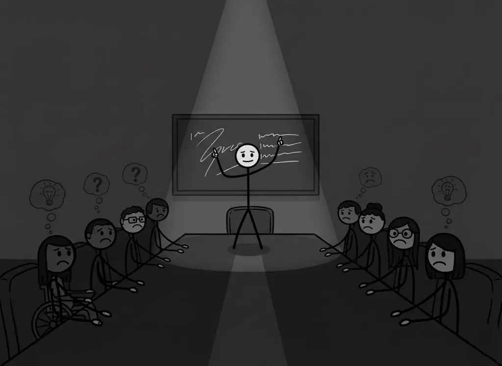 تاثییر اسپات لایت چیست و چرا دیگران آنقدر که فکر میکنید به شما دقت نمیکنند؟_مجله رشد 18 1761649155 621 تاثییر اسپات لایت چیست و چرا دیگران آنقدر که فکر.webp